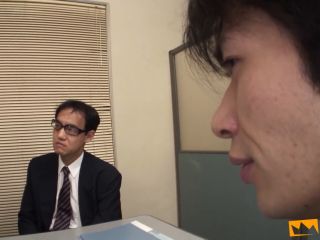 Pretty Japanese Chick Blows A Group Of Men At A Business Meeting-3