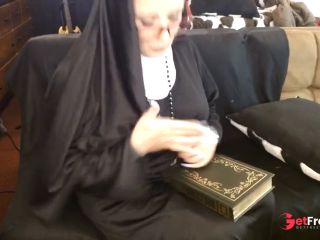 [GetFreeDays.com] Naughty Nun Fucks Her Dildo In Bible Study Porn Clip January 2023-0