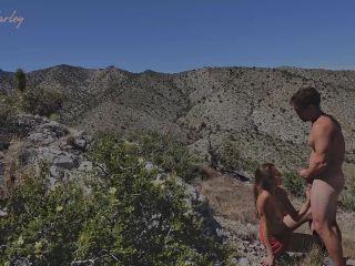 Blowjob On Mountain Top While Hiking  Kate Marley 1080p-4