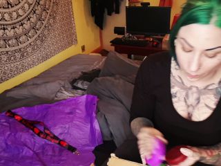 porn clip 15 TattooedMilfyMama – Mamas Bad Dragon Care Package Review | odd insertions | toys femdom foot fetish-3