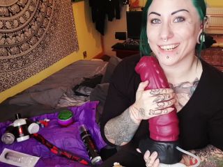 porn clip 15 TattooedMilfyMama – Mamas Bad Dragon Care Package Review | odd insertions | toys femdom foot fetish-6