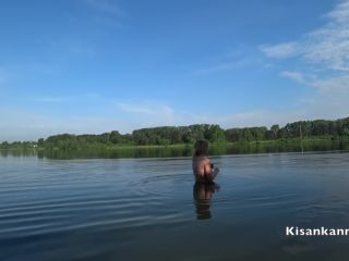 Squirt In A Public Place Swimming In The Lake With Clothes On 1080p-0