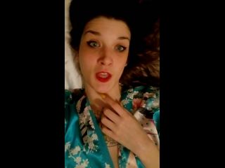 @goddesseevee 2018-04-04 y soft Voice   this robe    you are-8