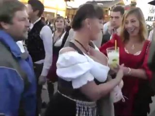 German boobs on the october  fest-2