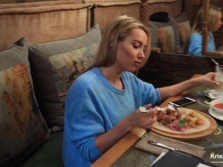 Public Blowjob Under The Table In The Restaurant. Cum In Mouth. 1080p-2