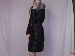 A Teen Girl Is Just Dancing In A Down Jacket  No Porn Video For Down Jacket Lovers 1080p-0