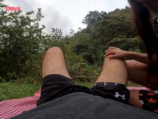 [GetFreeDays.com] Outdoor porn video with sexy girl in a dress and pink panties Porn Clip October 2022-0