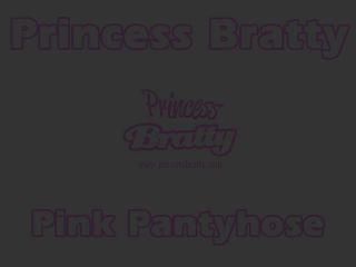 PrincessBratty pinkpantyhose (mp4)-0