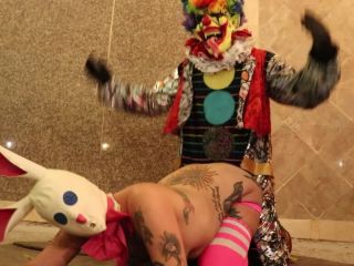 GIbbyTheClown - Fucking the life out the Easter Bunny - White Booty-0