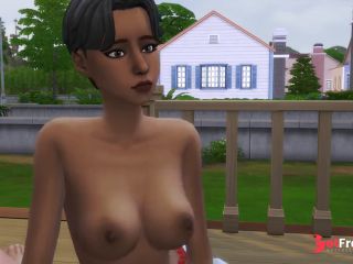 [GetFreeDays.com] Husband cheats on wife with hot ebony neighbor - Who Knew My Neighbor Was A Baddie - Sims 4 Sex Film December 2022-1