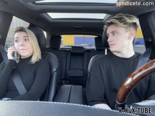 Paid For A Taxi With A Blowjob In The Car Outdoor  Syndicete   Amateur porn-3