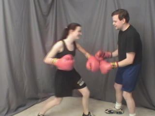 Kathryn Kick Busting His Balls Full-3