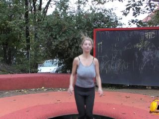 Katerina Hartlova - Jump and Running in Public Park - 111519-1