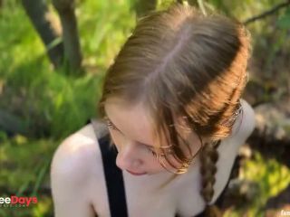 [GetFreeDays.com] BEST blowjob in the FOREST from a Blonde with Green eyes Sex Stream May 2023-4