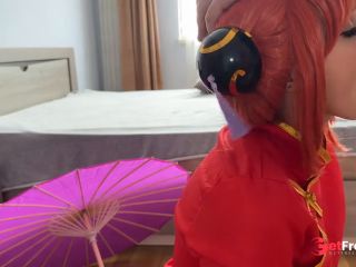 [GetFreeDays.com] Kagura sucks an awesome big cock and then gets fucked - Gintama cosplay Adult Video June 2023-9