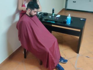 No Holes Denied With My FriendS Mother Who Offered To Cut Hair 1080p-1