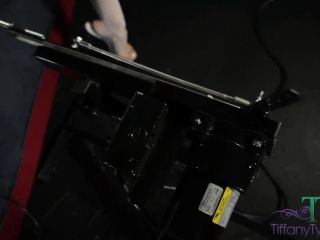 Tiffany Tyler On The Fucking Machine Dildo!-6