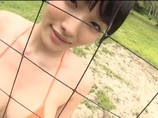 Konna Anna pleasing Asian teen in bikini outdoors international Anna Konno-4