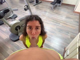 Quick Sex In The Gym  Risky Public Fuck 1080p-5