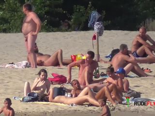 Nudist beach- happy girls  4-5