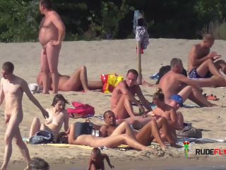 Nudist beach- happy girls  4-6