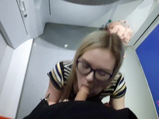 Lovlyluna - Fuck Me In The Train Toilette - Public Sex-1