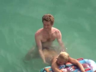 Guy trying to fuck her in the  water-8