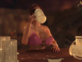[Guilty] Tavern Wench Challenge [2018, 3D Animation, Legend of Queen Opala, LoQO, Gabrielle, Sex, Cum, Big Tits, Inflation, Beast, Horsecock, HDRip, 720p] | big tits | 3d-6