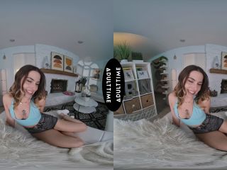 UP CLOSE VR  POV MULTIPLE QUIVERING ORGASMS With Natural Hottie Chanel -0