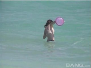 Perky Tits At The Beach Voyeur!-9