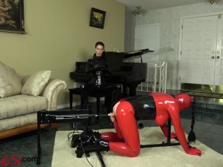 adult clip 42 Mistress Susi - The Rubberdoll on the Fucking Machine - Strapon fuck - k2s femdom - fetish porn fetish korea-2