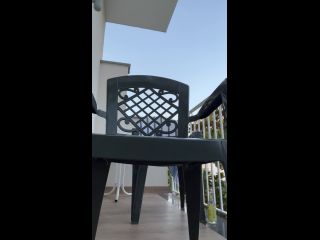 PilatesMilf - Squirting Solo on Hotel Balcony - Hotwives-4