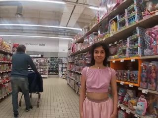 Upskirt No Panties At The Mall, Public Sex, Facial And Cumwalk 720p-3