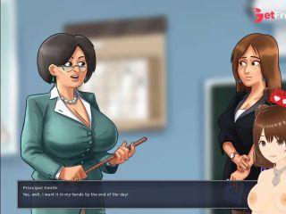 [GetFreeDays.com] Summertime saga 10 - Watching busty shameless lesbians shower - Jazziuu - Gameplay Porn Leak March 2023-2