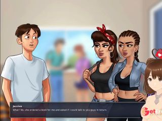 [GetFreeDays.com] Summertime saga 10 - Watching busty shameless lesbians shower - Jazziuu - Gameplay Porn Leak March 2023-7