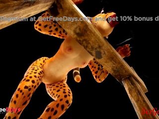 [GetFreeDays.com] The furry girls have an interracial exchange with rough sex in Wild Life Sex Clip February 2023-1