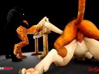 [GetFreeDays.com] The furry girls have an interracial exchange with rough sex in Wild Life Sex Clip February 2023-3