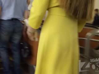 Voyeur 11096-A short yellow dress 2-0