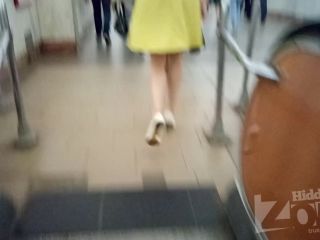 Voyeur 11096-A short yellow dress 2-6