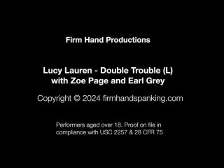 online video 24 FirmHandSpanking – Lucy Lauren – Double Trouble – L | spanking m/f | fetish porn dee williams femdom-0