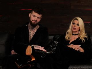 online xxx clip 11 femdom penis torture Brittany Andrews - New Slaveboy Gets Smothered And Pounded Brittany Andrews And Inkfit [HD 2.04 GB], inkfit on strap on-8