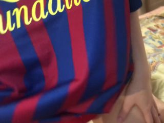 Amateur A young football fan sucks dick and gets fucked doggy style ...-7