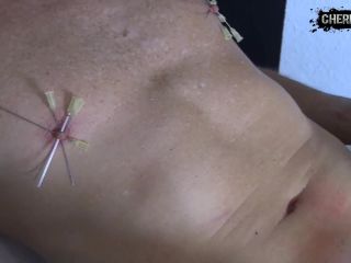 free adult video 24 Nippleplay Extreme - 20 Needles In The Nipples, thick femdom on feet porn -1
