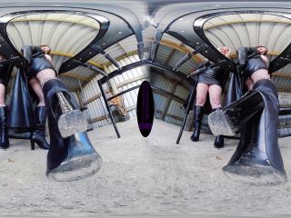 clip 21 [Femdom 2019] The English Mansion – Party Convenience – VR – Part 1. Starring Mistress Evilyne and Mistress Sidonia - ws - pov femdom porm-4