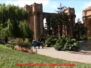 Palace of Fine Arts - Rubber Sissy FemDom Group Outting San Francisco-6