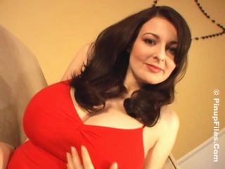 Lorna Morgan - Red Tanktop 1 - The tremendous HH-cup tits of Lorna are  back!-2