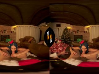 VR 180  Blue Haired Elf Jewelz Blu Rides Santa'S Big Cock -5