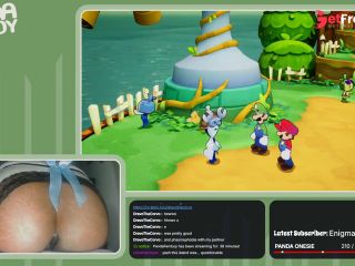 [GetFreeDays.com] PandaFemboy Plays Mario and Luigi Brothership Part 12 Adult Clip May 2023-3