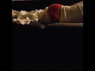 horny girl humping masturbating on the bed. hidden cam-2