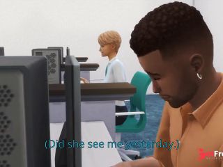 [GetFreeDays.com] Slut Persuades Co-Worker To Fuck In Bosses Office - Sims 4 - Free-Use Office Sex Stream June 2023-3